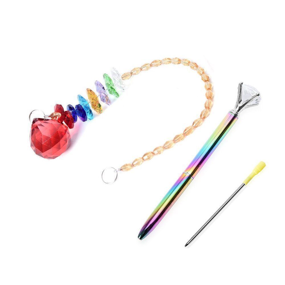 Sun Catcher and Diamond Shape Ball Pen Stainless